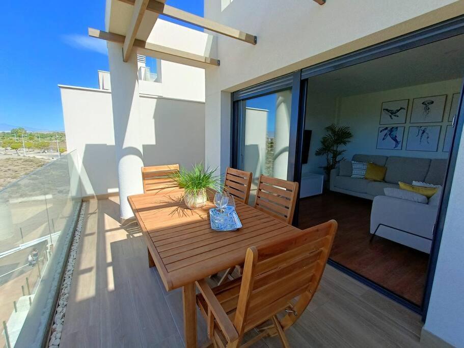 Апартаменти Nuevo Atico Toyo. Vistas Al Mar, Terraza, Solarium, Piscina, A/A, Wifi Y Garaje El Toyo Екстер'єр фото