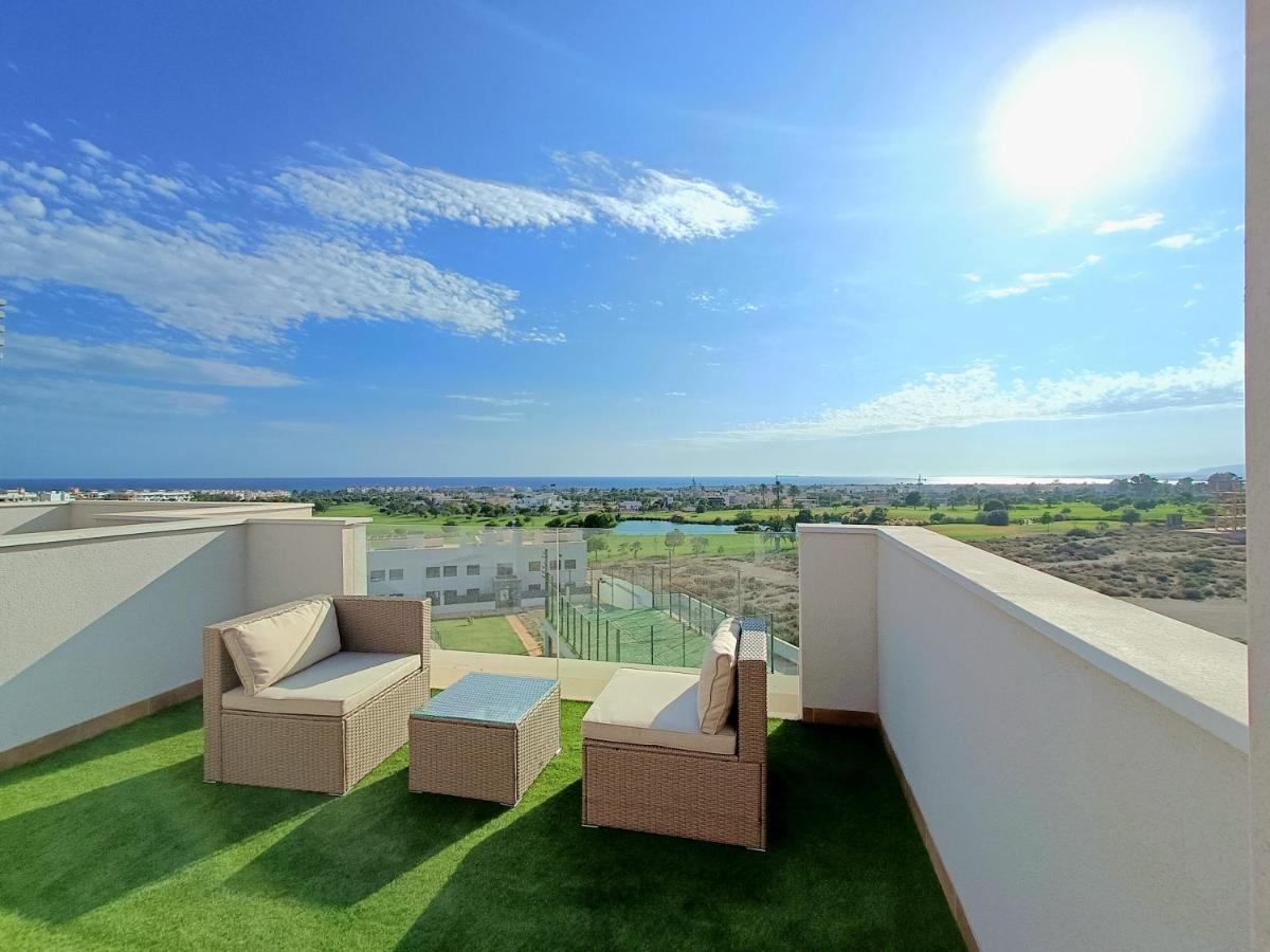 Апартаменти Nuevo Atico Toyo. Vistas Al Mar, Terraza, Solarium, Piscina, A/A, Wifi Y Garaje El Toyo Екстер'єр фото